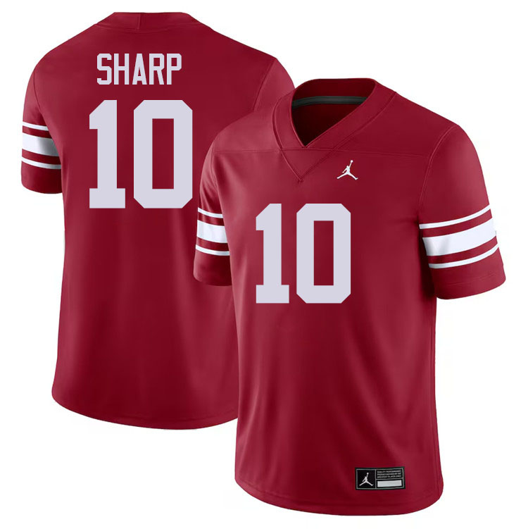 Bauer Sharp Oklahoma Sooners Jersey,Oklahoma Sooners Football Uniforms,Jersey-Throwback